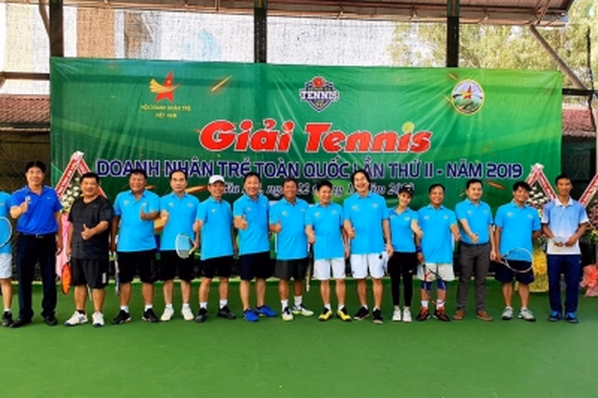 Giải Tennis Hội Doanh nhân trẻ toàn quốc lần thứ II – 2019