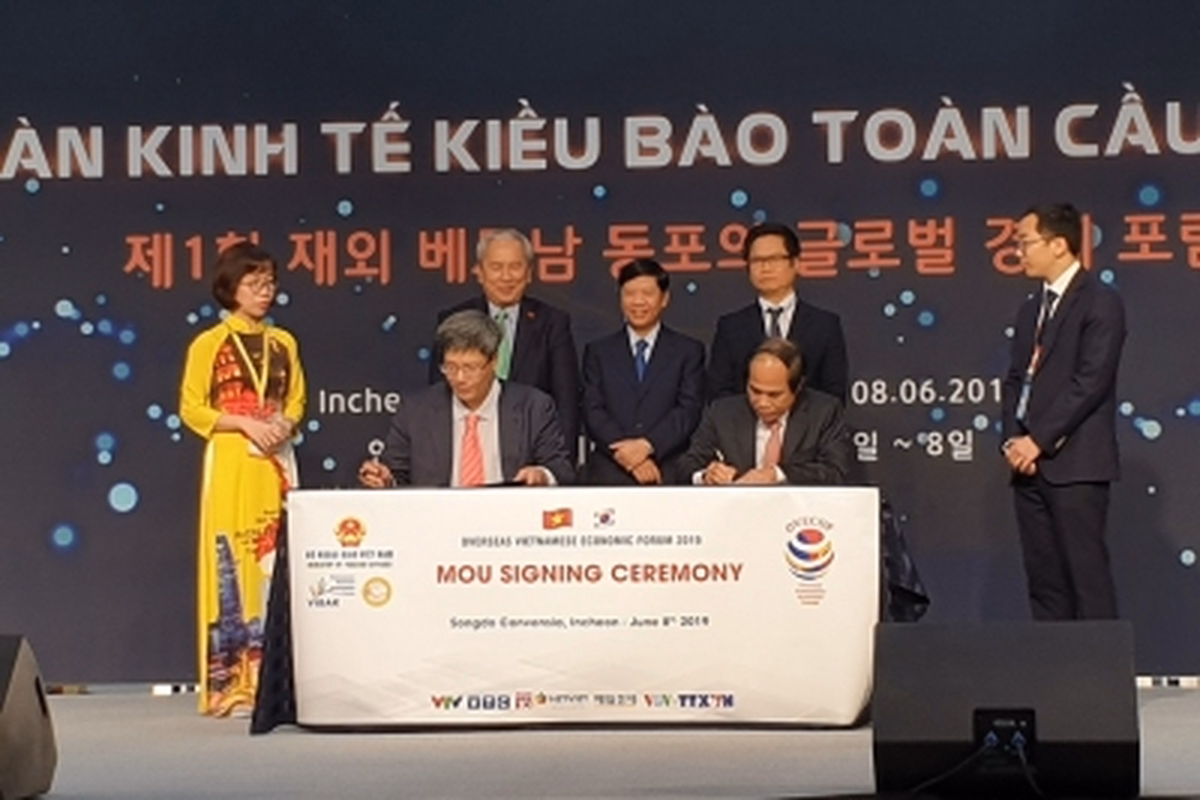 Chương trình Diễn đàn kinh tế kiều bào toàn cầu lần thứ I năm 2019 và Quảng bá địa phương tại Hàn Quốc.