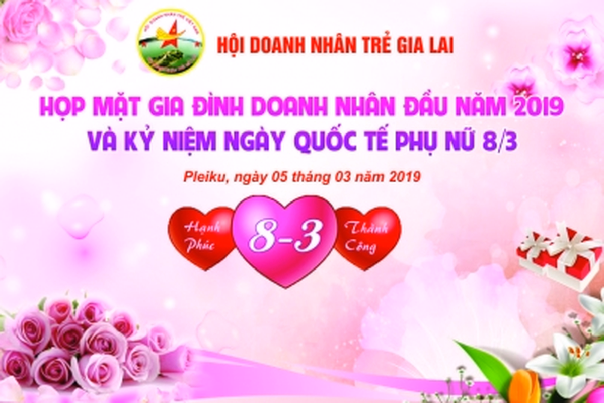 GẶP MẶT GIA ĐÌNH HỘI VIÊN ĐẦU NĂM 2019 VÀ KỶ NIỆM NGÀY QUỐC TẾ PHỤ NỮ 8.3