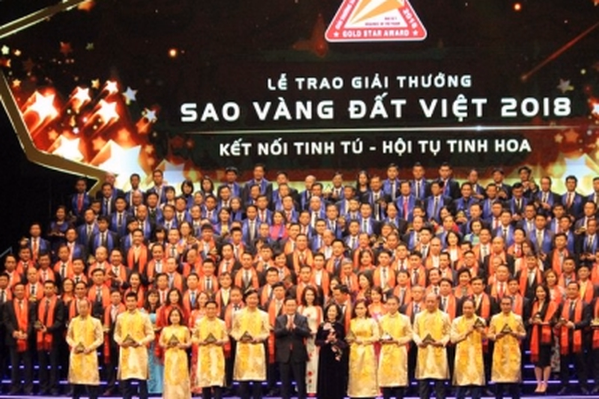 GIẢI THƯỞNG SAO VÀNG ĐẤT VIỆT NĂM 2018