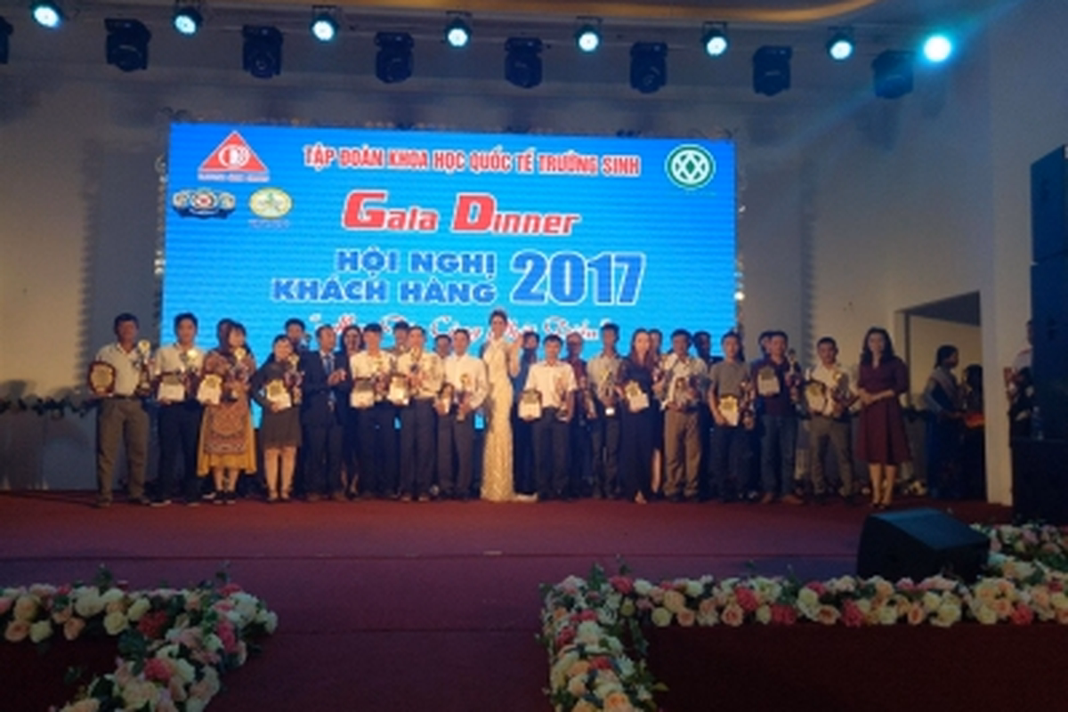 Hội nghị tri ân khách hàng năm 2017 của Công ty TNHH Khoa học phát triển quốc tế Trường Sinh