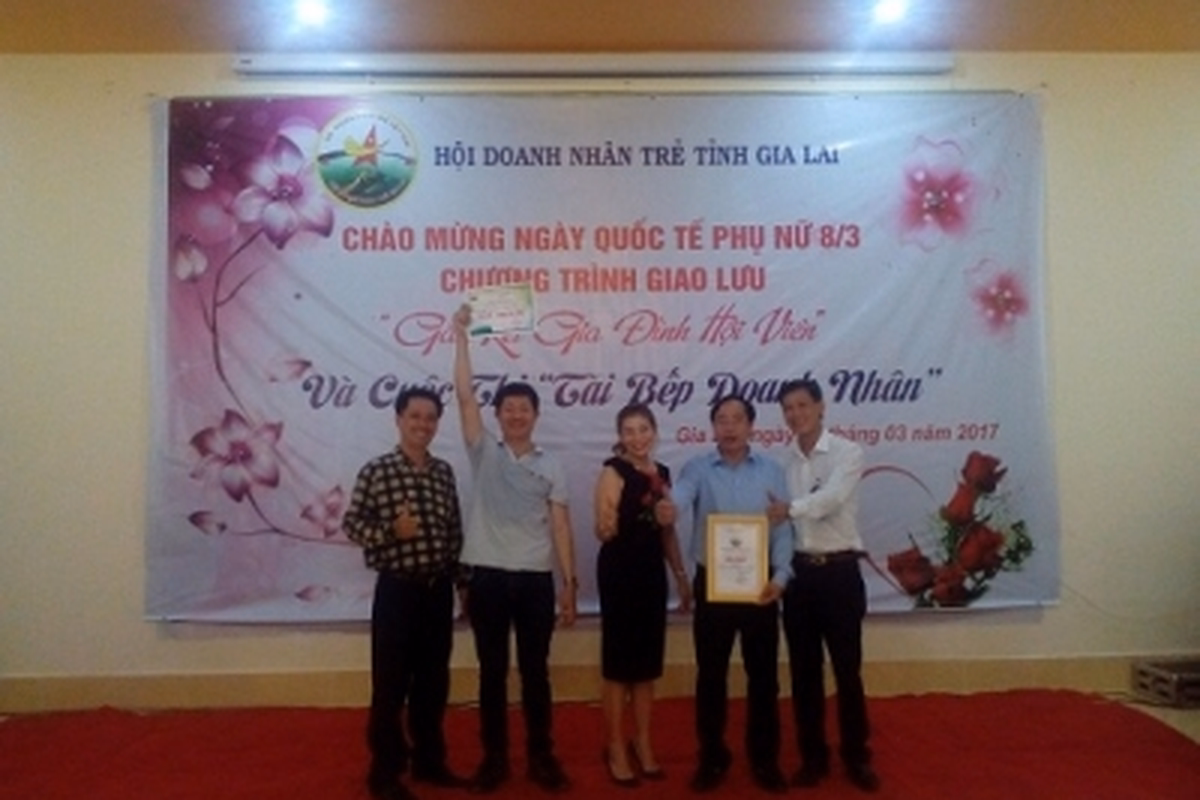Hội Doanh nhân trẻ tỉnh Gia Lai tổ chức cuộc thi “Tài bếp Doanh nhân” chào mừng ngày Quốc tế phụ nữ